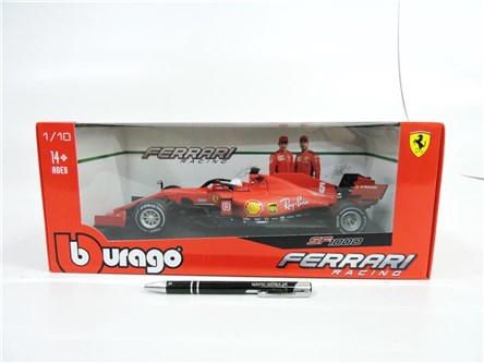 *BBURAGO metal., 1:18, FERRARI SF1000 Vettel
