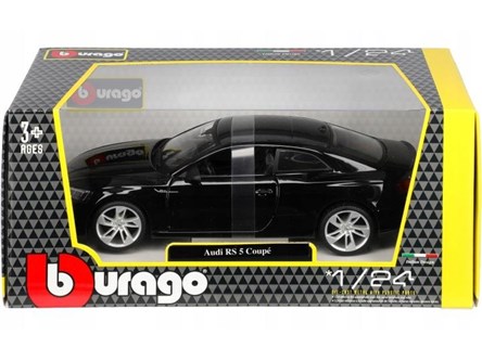 BBURAGO metal. 1:24 Audi  RS 5 Coupe, green, kar