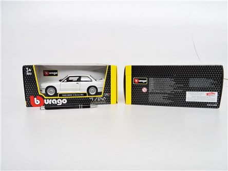 *BBURAGO metal., 1:24, BMW M3, 1988, White