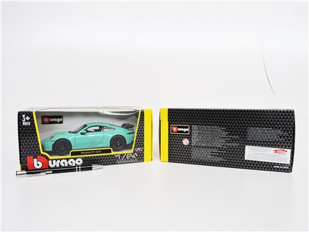 *BBURAGO metal, 1:24, PORSCHE 911 GT3 mint green