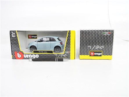 BBURAGO metal. 1:24, Fiat 500 E 2023 nieb.