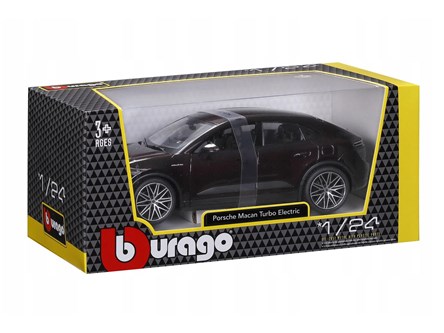 BBURAGO metal, 1:24 Porsche Macan Turbo Electric