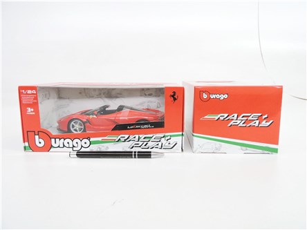 *BBURAGO metal. 1:24 LAFERRARI APERTA czer.