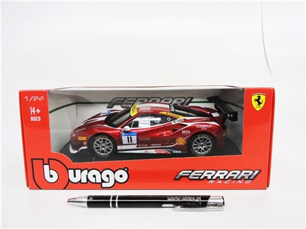 *BBURAGO metal. 1:24, FERRARI 488 CHALLENGE 2017