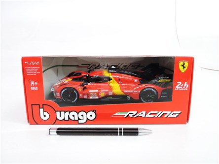 *BBURAGO metal., 1:24 FERRARI RACING 499P LMH