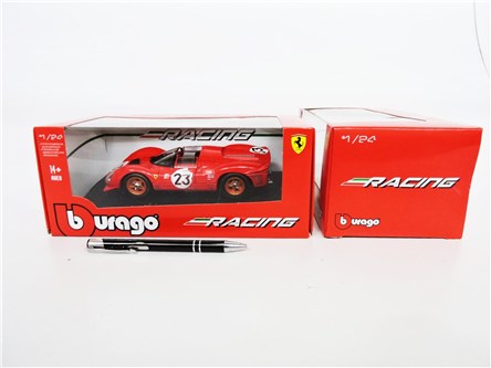 *BBURAGO metal., 1:24 FERRARI RACING 330 p4 dayton