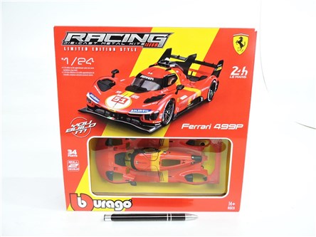 *BBURAGO metal., 1:24, FERRARI 499P LMH, skład.