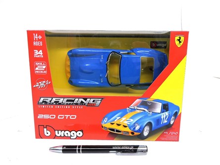 *BBURAGO metal.,1:24, FERRARI 250 GTO nieb., skład