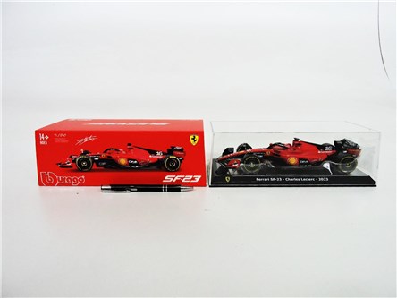 *BBURAGO metal., 1:24 FERRARI F1's Charles Leclerc