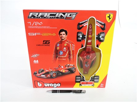 *BBURAGO metal. 1:24, Ferrari SF-24, Sainz, zest