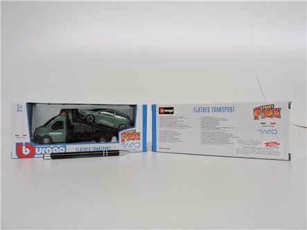 *BBURAGO metal. 1:43, Street FIRE TRANS.FORD FOCUS