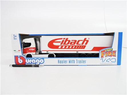 *BBURAGO metal/plast, 1:43, Ciężarówka, EIBACH