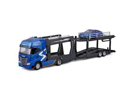 *BBURAGO metal 1:43 IVECO S-WAY + 2022 Audi