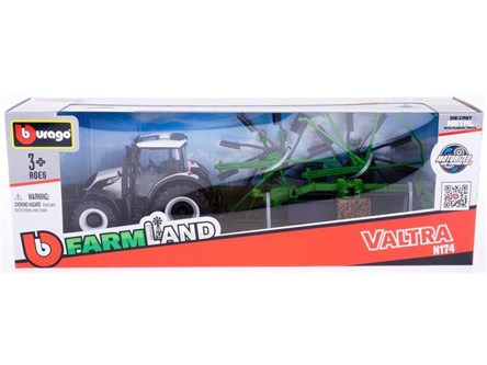 *BBURAGO metal. TRAKTOR Valtra 2174 grabie 10cm