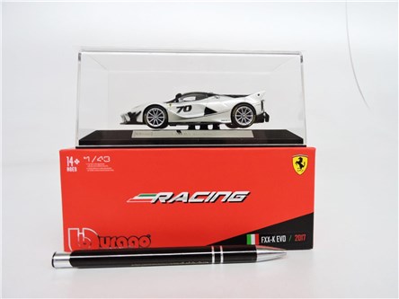 *BBURAGO metal, 1:43, Ferrari RACING- FXX - K