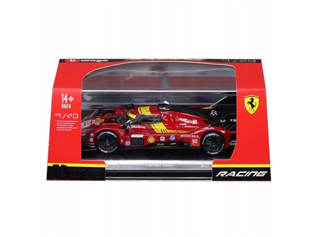 BBURAGO metal, 1:43 FERRARI RACING 499P plastik