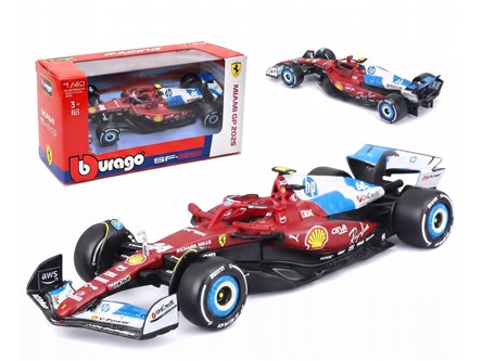 BBURAGO metal, 1:43 FERRARI SF-25 Hamilton