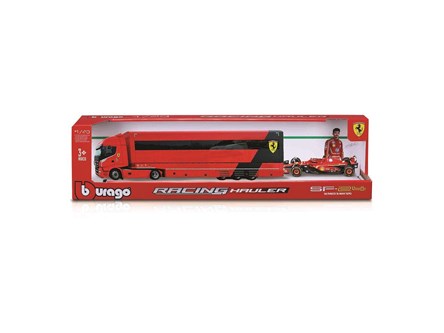 *BBURAGO metal. 1:43 iveco S way,+ Ferrari SF-24