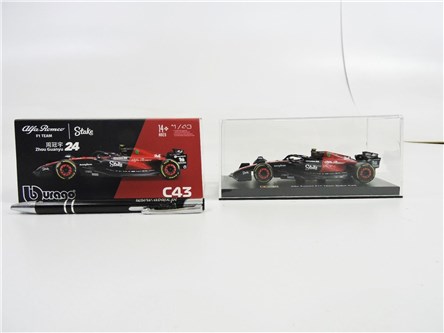 BBURAGO metal., 1:43, RACE Alfa Romeo F1 team sta