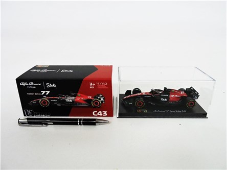 *BBURAGO metal., 1:43, RACE Alfa Romeo F1 team sta