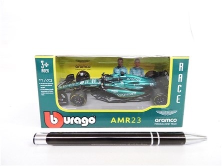 *BBURAGO metal., 1:43, ASTON MARTIN, Aramco, Strol