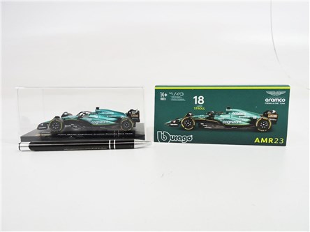 *BBURAGO metal., 1:43 Aston Martin Aamco Lance Str