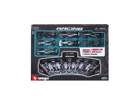 *BBURAGO metal, 1:43 FORMULA 7-PK. AMG