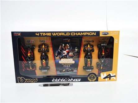 *BBURAGO metal., 1:43 Oracle RB 4-pak, Verstappen