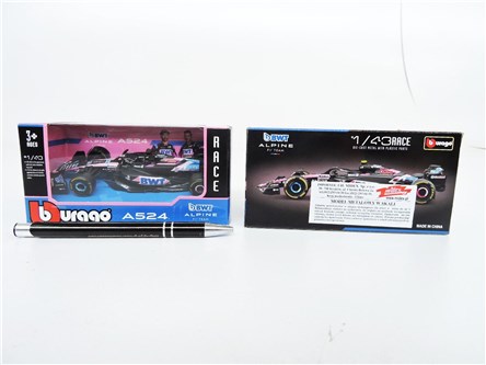 *BBURAGO metal. 1:43 Alpine A524, TEAM
