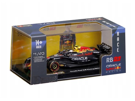 BBURAGO metal, 1:43 FORMULA Tsunoda plastik