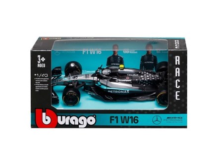 BBURAGO metal 1:43 Mercedes-AMG (AUSTRALIAN), Anto