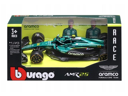 BBURAGO metal, 1:43 ASTON MARTIN AMR25 Stroll