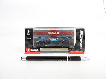 *BBURAGO metal, 1:43, BUGATTI Bolide METALIC