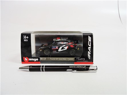 *BBURAGO metal., 1:43, TOYOTA GR Yaris, Evans
