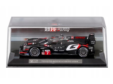 BBURAGO metal, 1:43 RACE TOYOTA GR010 HYBRID 24