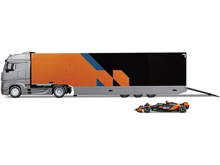 *BBURAGO metal. 1:43 Formula + Semi Truck MCL38