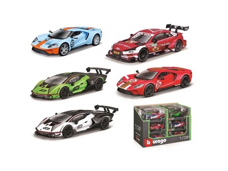 AST. BBURAGO metal. 1:32  RACE RALLY 15cm. KART.