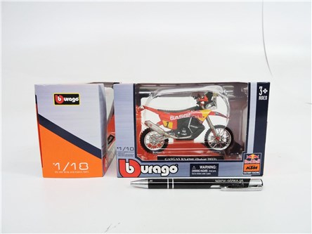 *BBURAGO 1:18 WRB KTM CYCLE - GASGAS RX450F