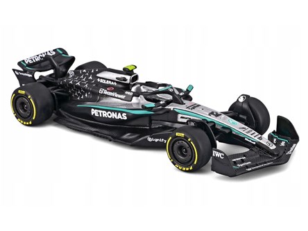 *BBURAGO metal. 1:64  FORMULA F1 W16 AMG plastik