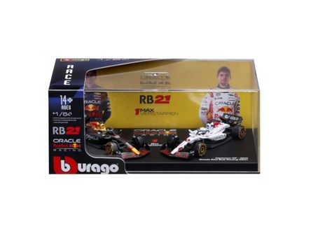 *BBURAGO metal, 1:64 FORMULA RED BULL RB21
