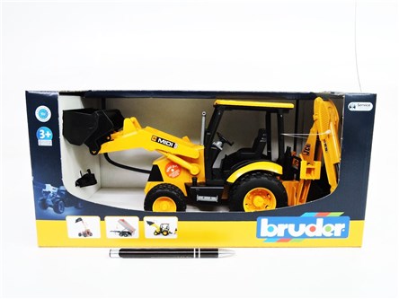 BRUDER 1:16, Koparko- ładowarka JCB