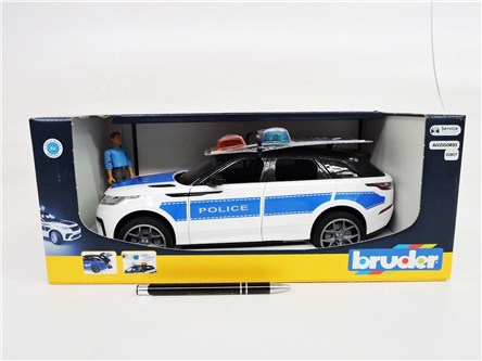 *BRUDER RADIOWÓZ Range Rover Velar z policjantem