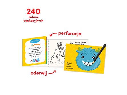 CZUCZU UCZY, zabawy logiczne, 4-5 lat