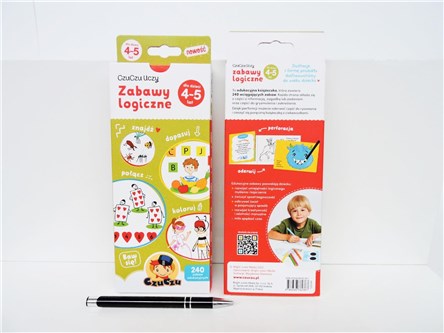 CZUCZU UCZY, zabawy logiczne, 4-5 lat