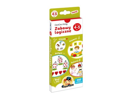 CZUCZU UCZY, zabawy logiczne, 4-5 lat
