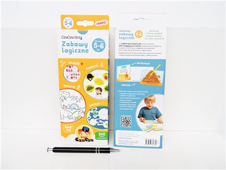 CZUCZU UCZY, zabawy logiczne, 5-6 lat