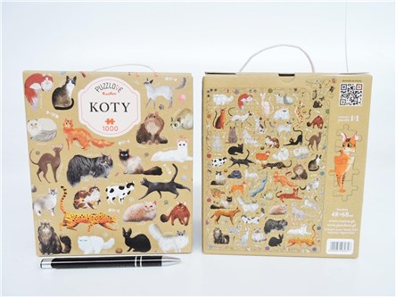 CZUCZU PUZZLOVE koty 1000el