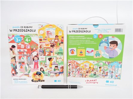 CZUCZU PUZZLE, Co robimy w przedszkolu