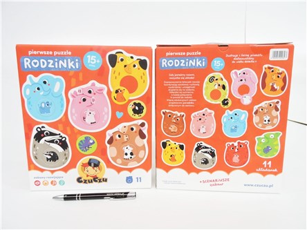 CZUCZU Pierwsze puzzle Rodzinki