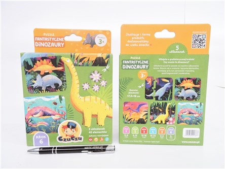 CZUCZU Puzzle Fantastyczne Dinozaury